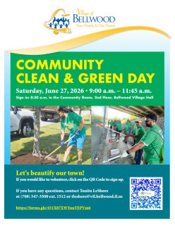 Community Clean & Green Day Flyer Featured Image