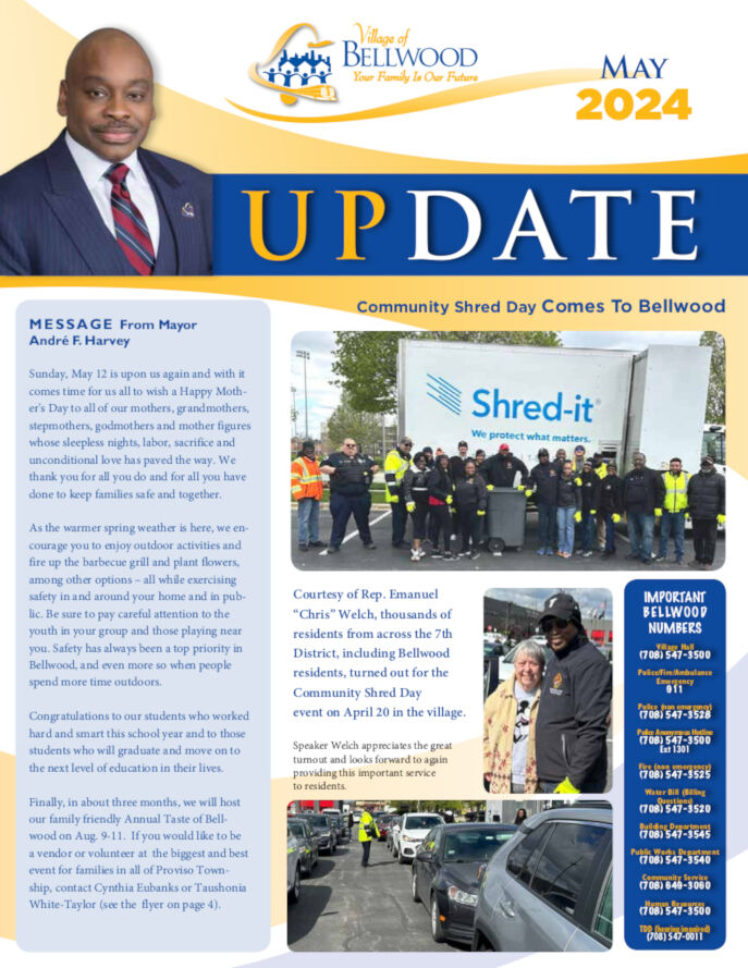 May 2024 Bellwood Update Newsletter Cover