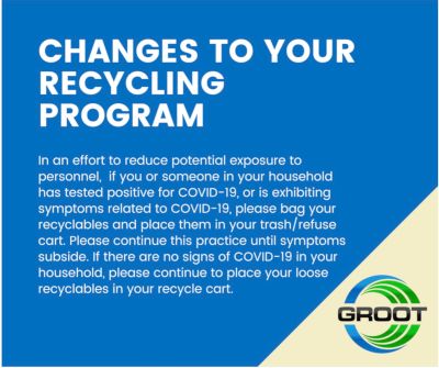 Changes To Your Recycling Program - Bellwood COVID-19 Update