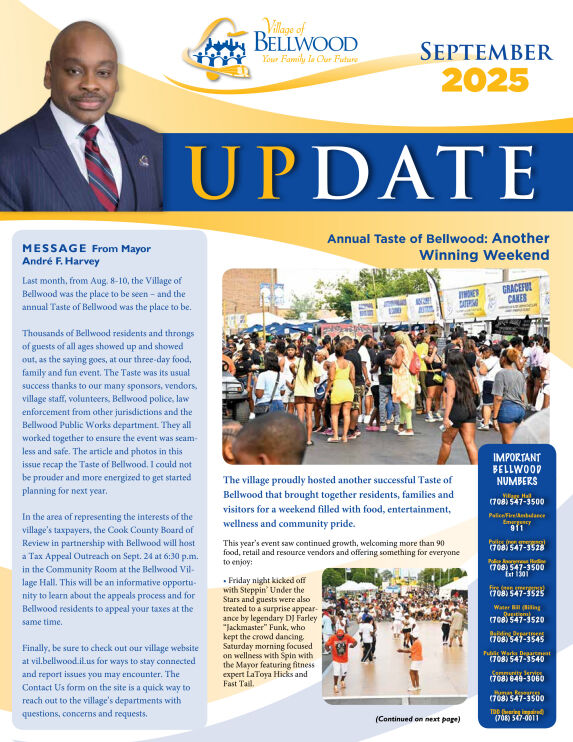 September 2025 Newsletter Update Cover