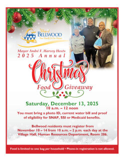2025 Annual Christmas Food Giveaway Fullsize Flyer Featured Image