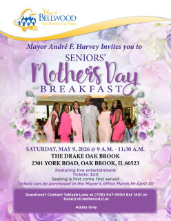 Seniors' Mother's Day Breakfast Flyer - Saturday, May 9, 2026 Featured Image